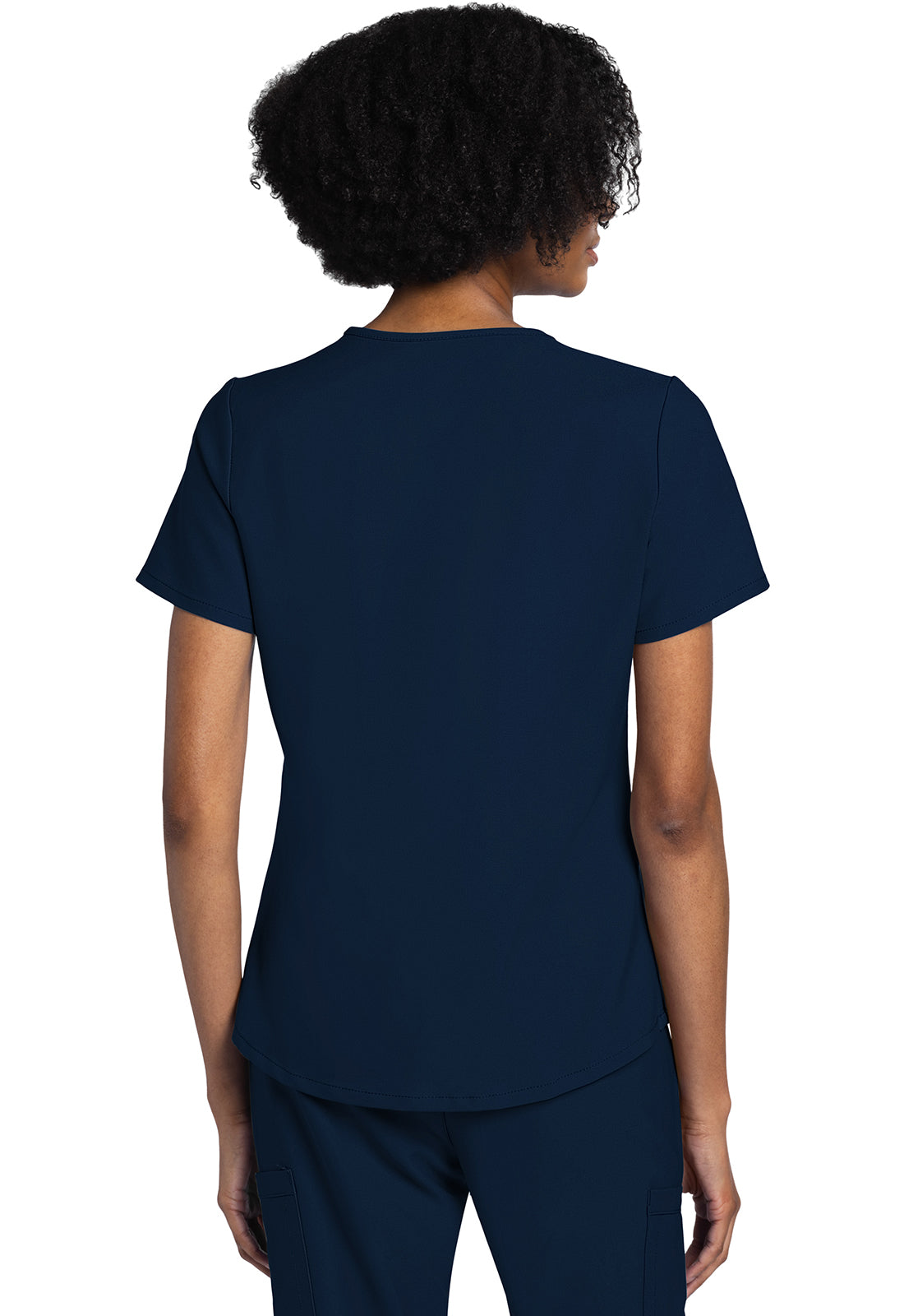 Workwear Originals Ultra CK961A Women's V-Neck Scrub Top Navy