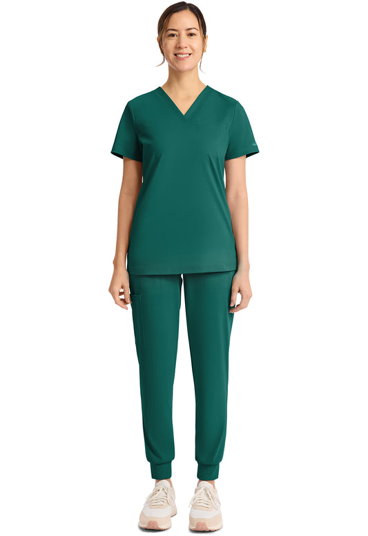 Achieve CK963 Women's Tuck in Scrub Top Hunter