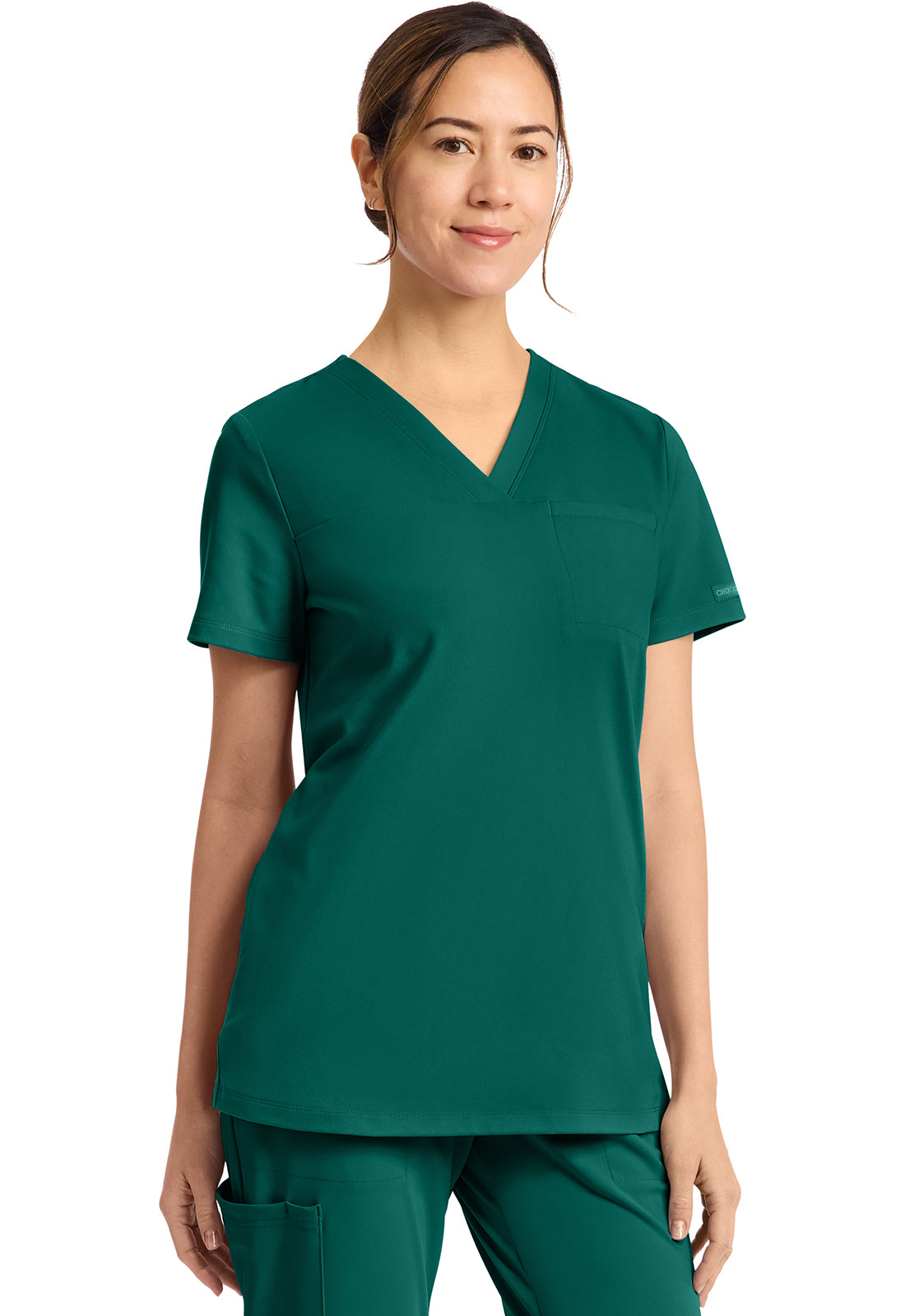 Achieve CK963 Women's Tuck in Scrub Top Hunter
