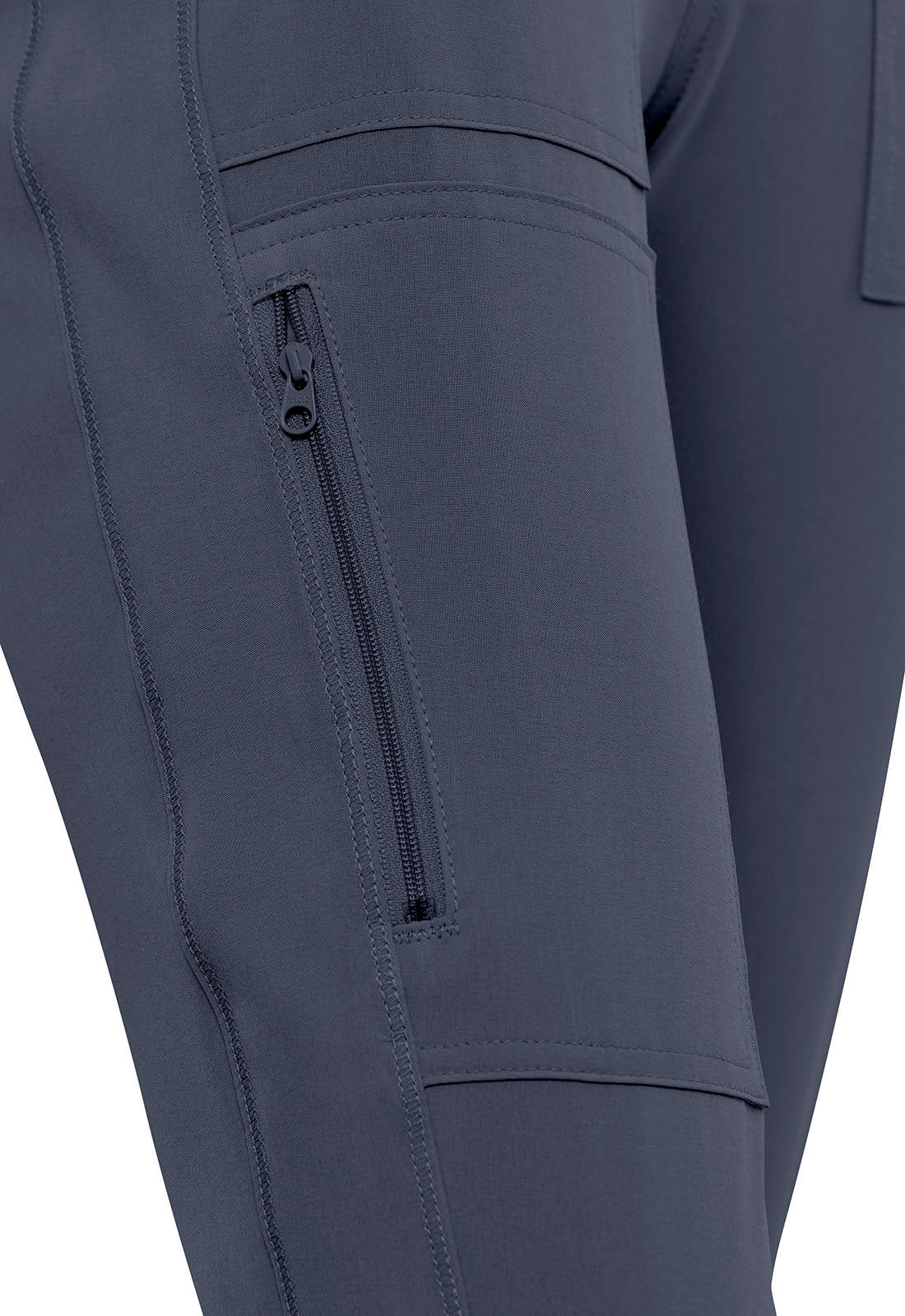 Allura CKA190 Women's Mid Rise Scrub Joggers Pewter