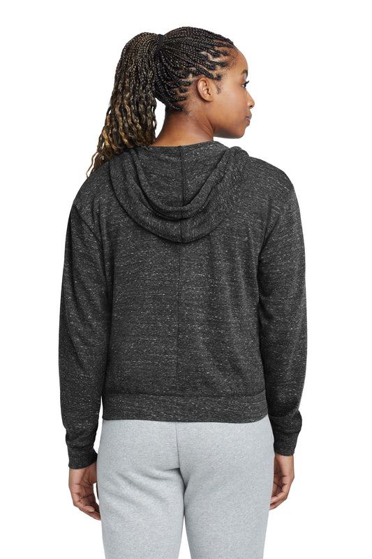 Nike Women's Gym Vintage Full-Zip Hoodie CN9402 Team Black