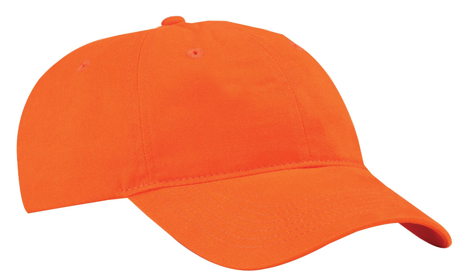 Port Authority Brushed Twill Low Profile Cap CP77 Orange