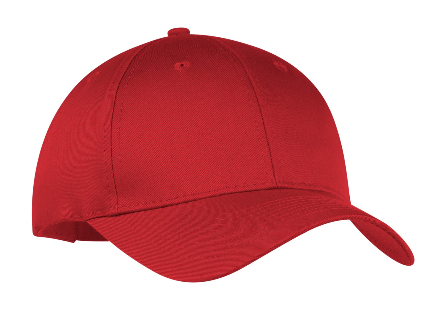 Port Authority Six-Panel Twill Cap CP80 Red