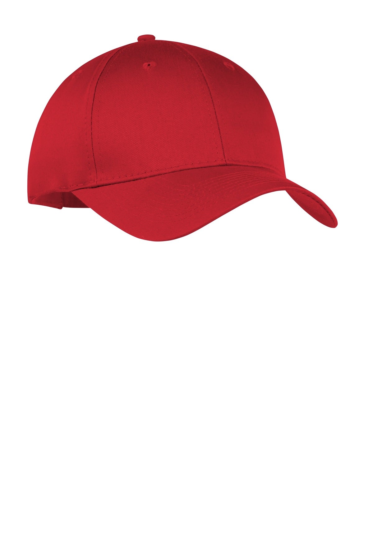 Port Authority Six-Panel Twill Cap CP80 True Red