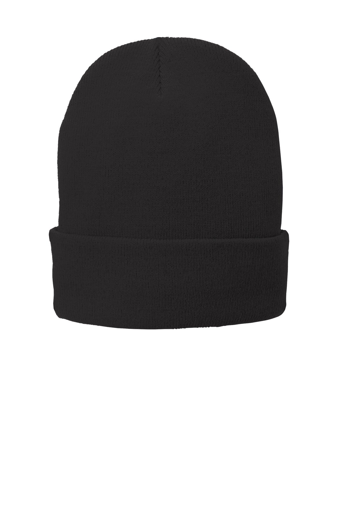 Port Authority Fleece-Lined Knit Cap CP90L Black