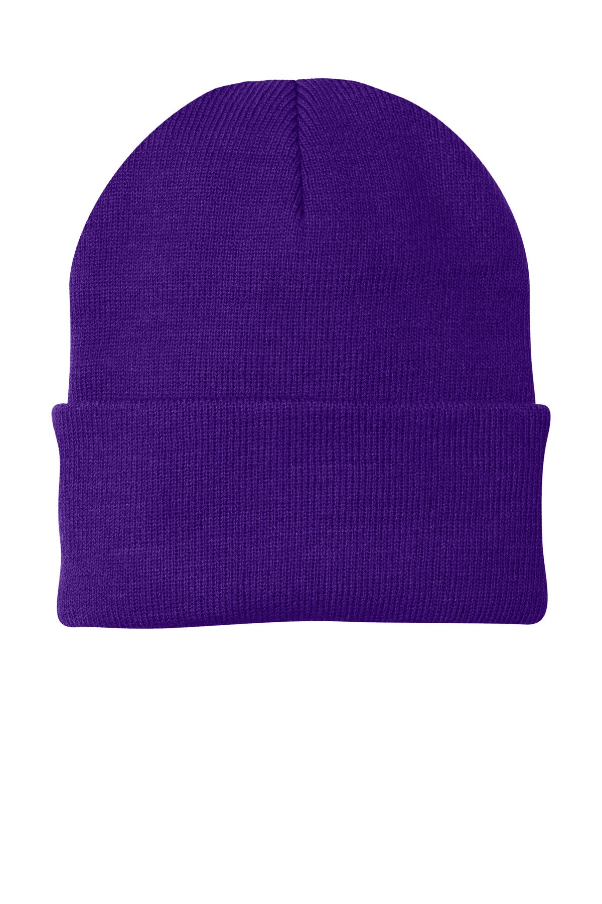 Port Authority Knit Cap CP90 Athletic Purple