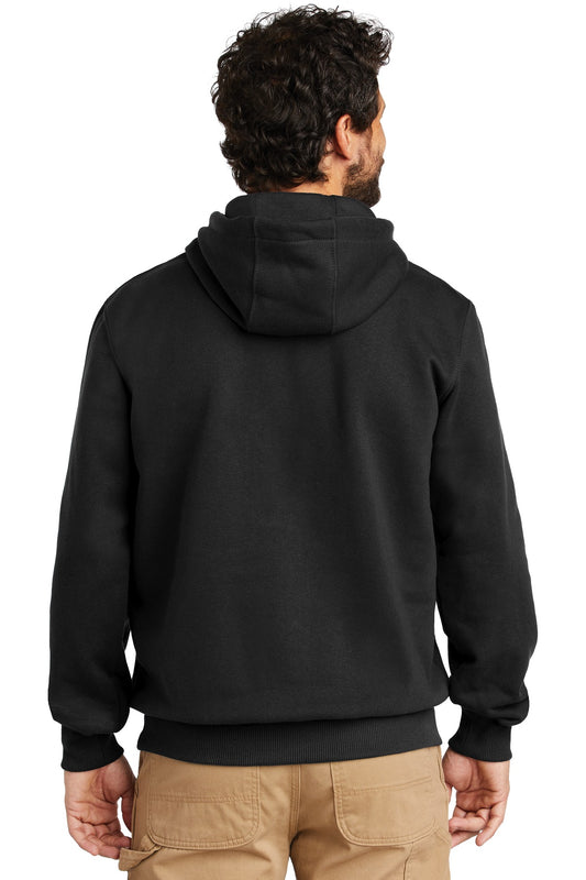 Carhartt Rain Defender Paxton Heavyweight Hooded Sweatshirt. CT100615 Black