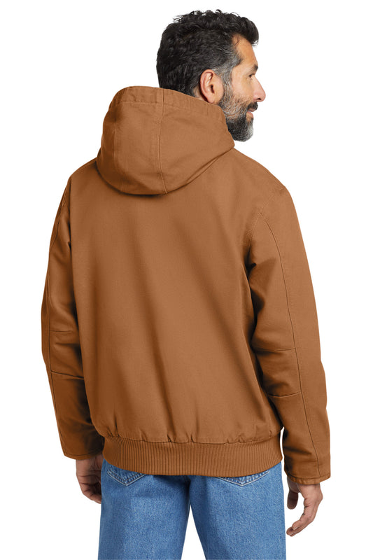 Carhartt Washed Duck Active Jac. CT104050 Carhartt Brown