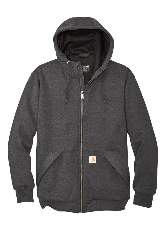 Carhartt Midweight Thermal-Lined Full-Zip Sweatshirt CT104078 Carbon Heather