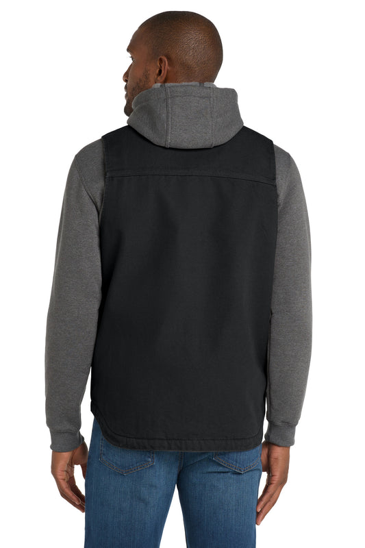 Carhartt Sherpa-Lined Mock Neck Vest CT104277 Black