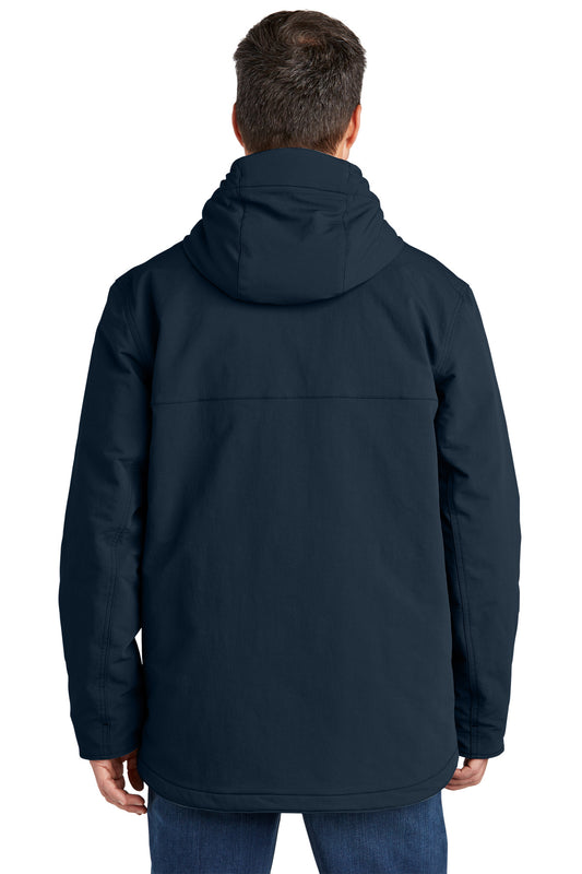 Carhartt Super Dux Insulated Hooded Coat CT105533 Navy