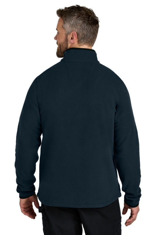 Carhartt Textured 1/2-Zip Fleece Jacket CT106417 Navy