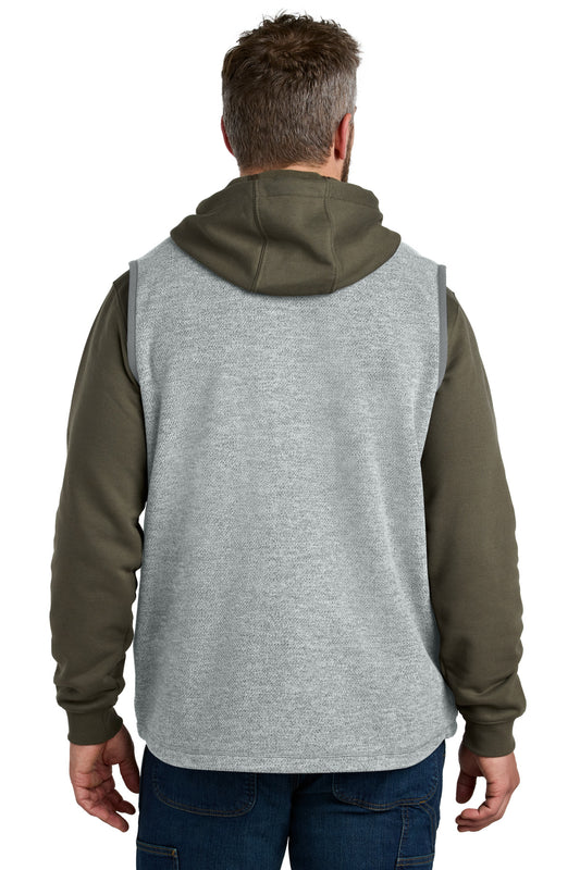 Carhartt Textured Fleece Vest CT106418 Heather Grey