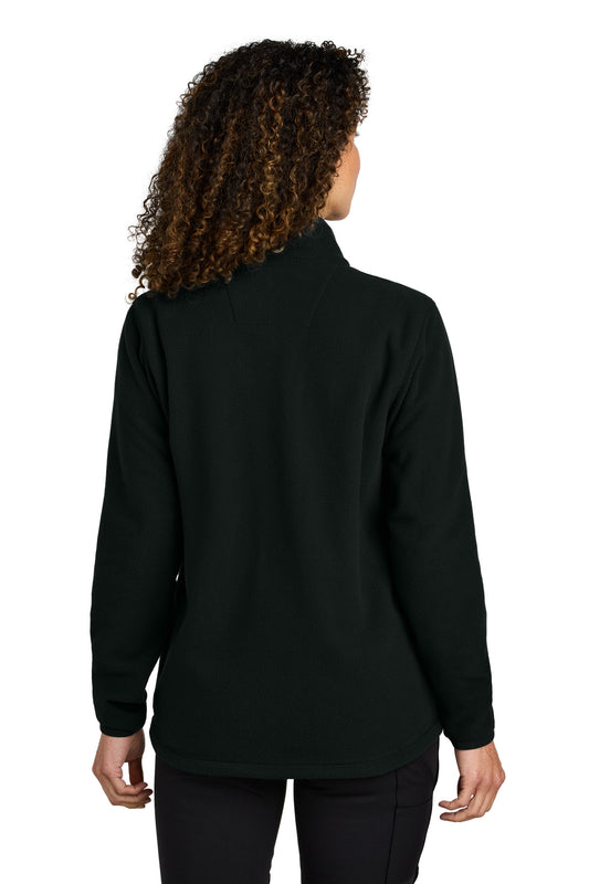 Carhartt Women's Textured Full-Zip Fleece Jacket CT106419 Black