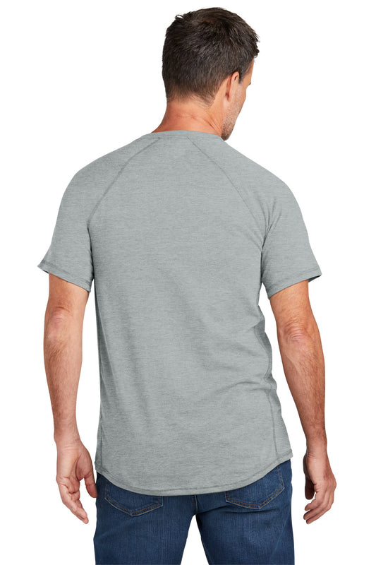Carhartt Force Short Sleeve Pocket T-Shirt CT106652 Heather Grey