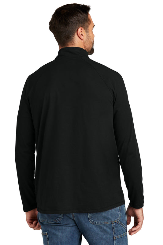 Carhartt Force 1/4-Zip Long Sleeve T-Shirt CT106660 Black