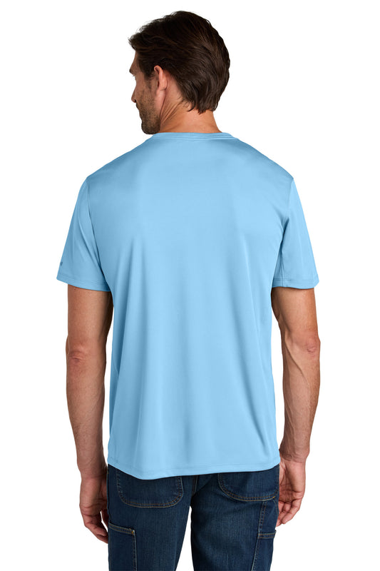 Carhartt Force Sun Defender Short Sleeve T-Shirt CT106868 Fresh Water Blue