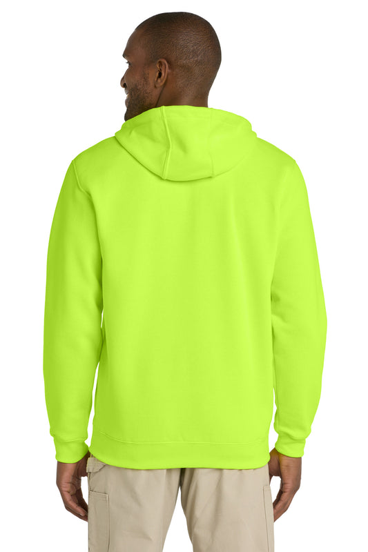Carhartt Midweight Hooded Zip-Front Sweatshirt. CTK122 Brite Lime