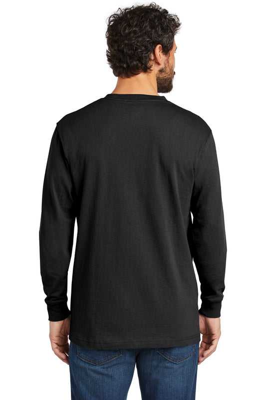 Carhartt Workwear Pocket Long Sleeve T-Shirt. CTK126 Black