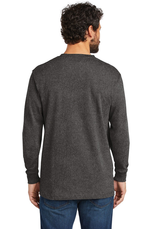 Carhartt Workwear Pocket Long Sleeve T-Shirt. CTK126 Carbon Heather