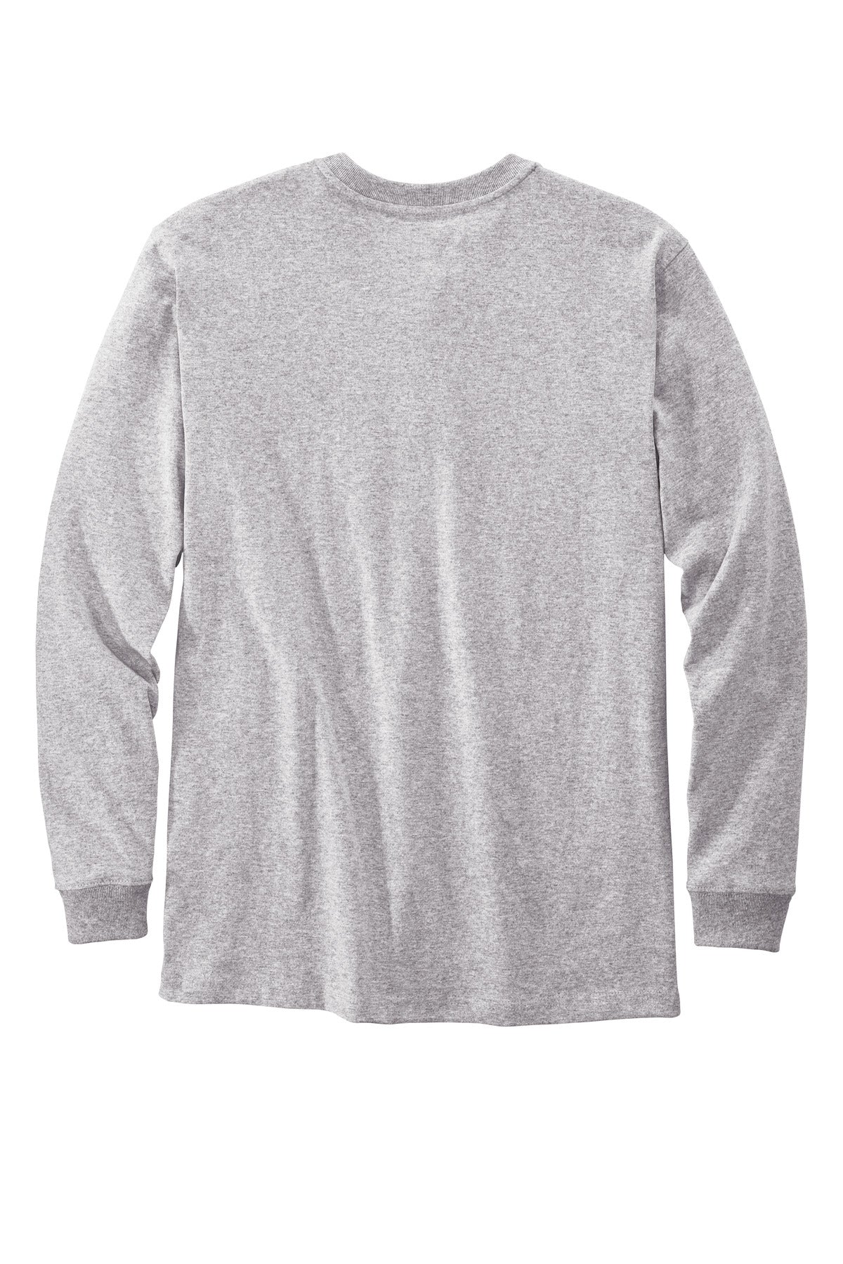 Carhartt Long Sleeve Henley T-Shirt CTK128 Heather Grey