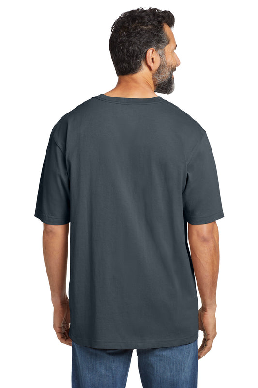 Carhartt Workwear Pocket Short Sleeve T-Shirt. CTK87 Bluestone