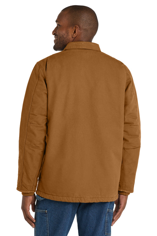Carhartt Tall Sherpa-Lined Coat CTT104293 Carhartt Brown Tall