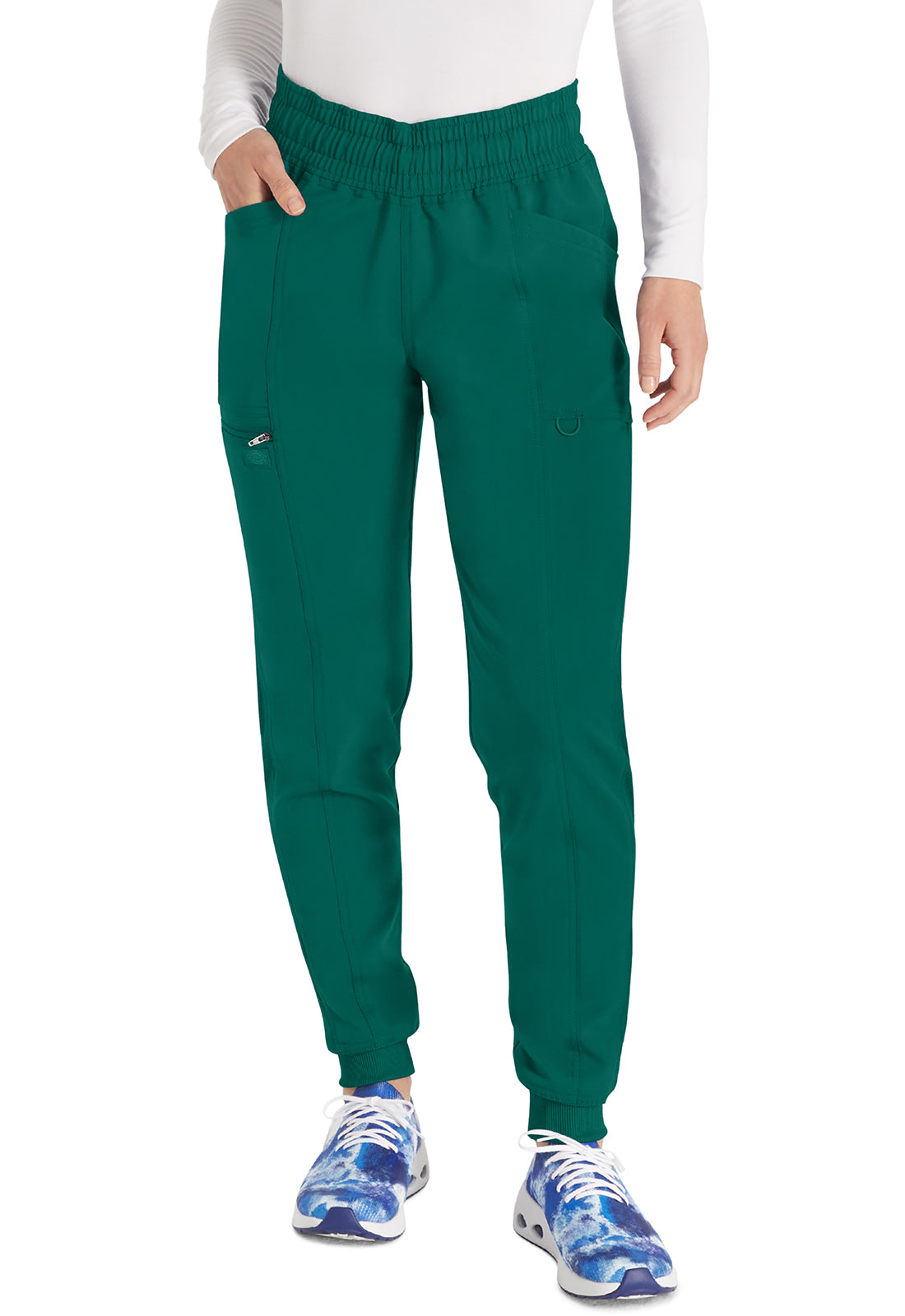 Balance DK155 Women's Mid Rise Jogger Scrub Pants Hunter Green
