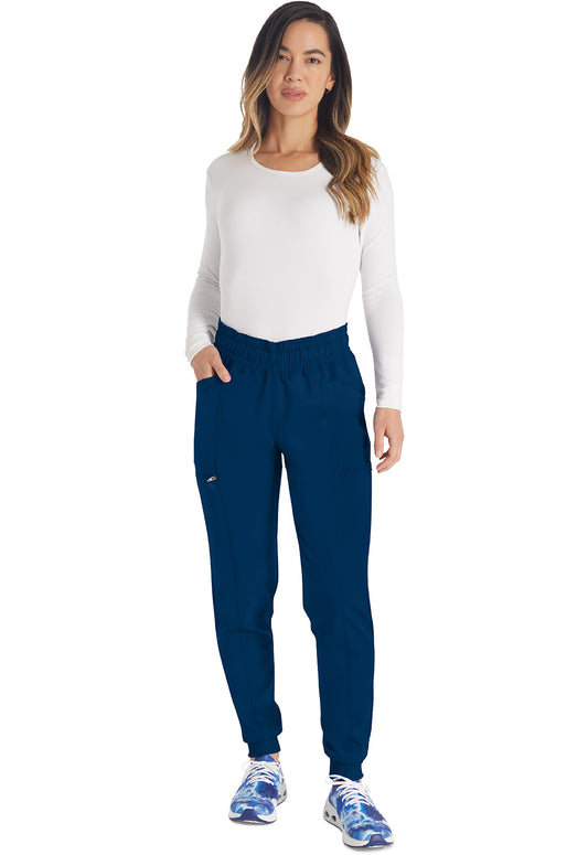 Balance DK155 Women's Mid Rise Jogger Scrub Pants Navy