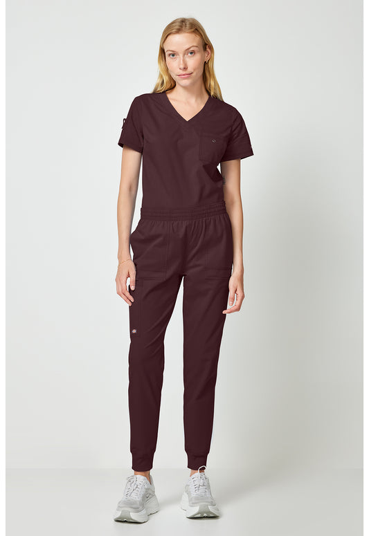 Forge DK275 Women's Mide Rise Cargo Scrub Joggers Terrain