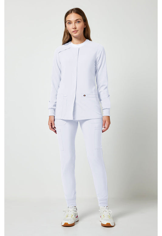 EDS Essentials DK305 Women's Snap Front Warm-up Jacket image 2