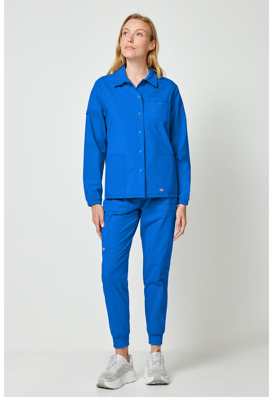 Forge DK343 Women's Snap Front Jackets Royal