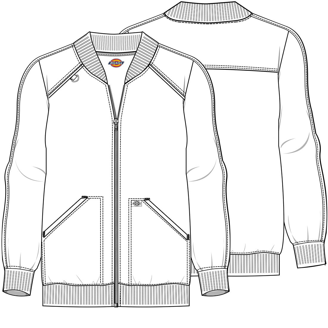 Balance DK365 Women's Zip Front Jacket Pewter