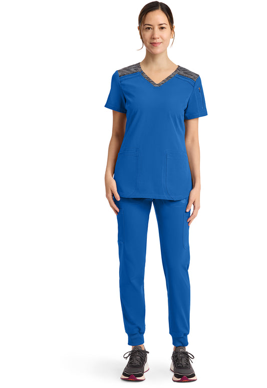 Dynamix DK740 V-Neck Top Royal