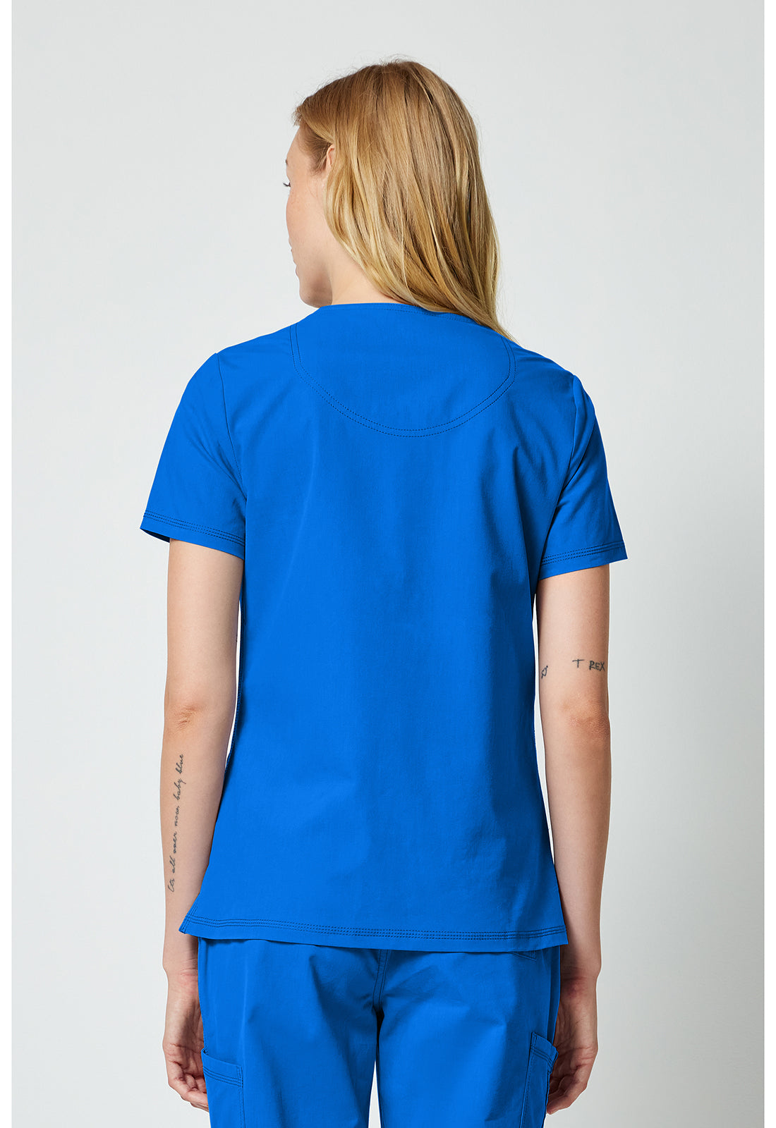 Forge DK856 Women's V-Neck Top Royal