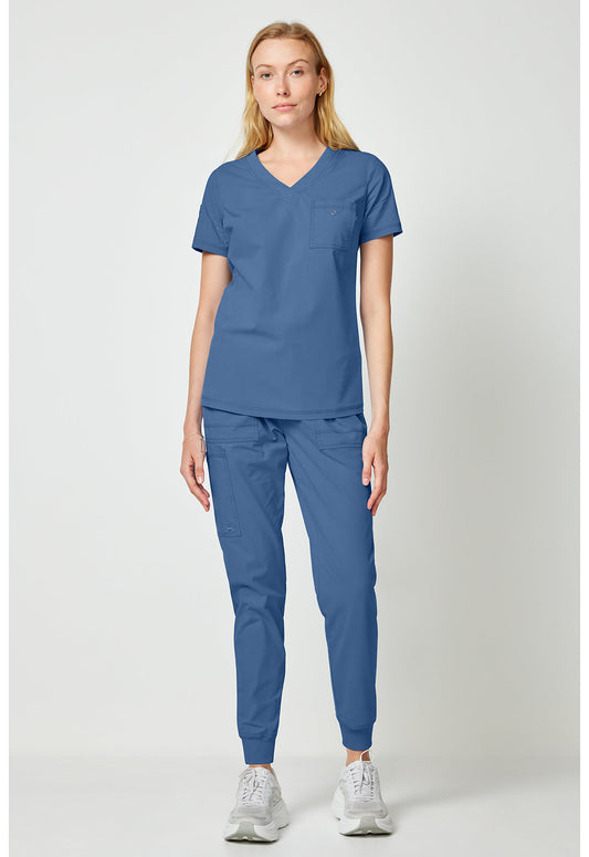 Forge DK857 Women's Tuck In Scrub Top image 2