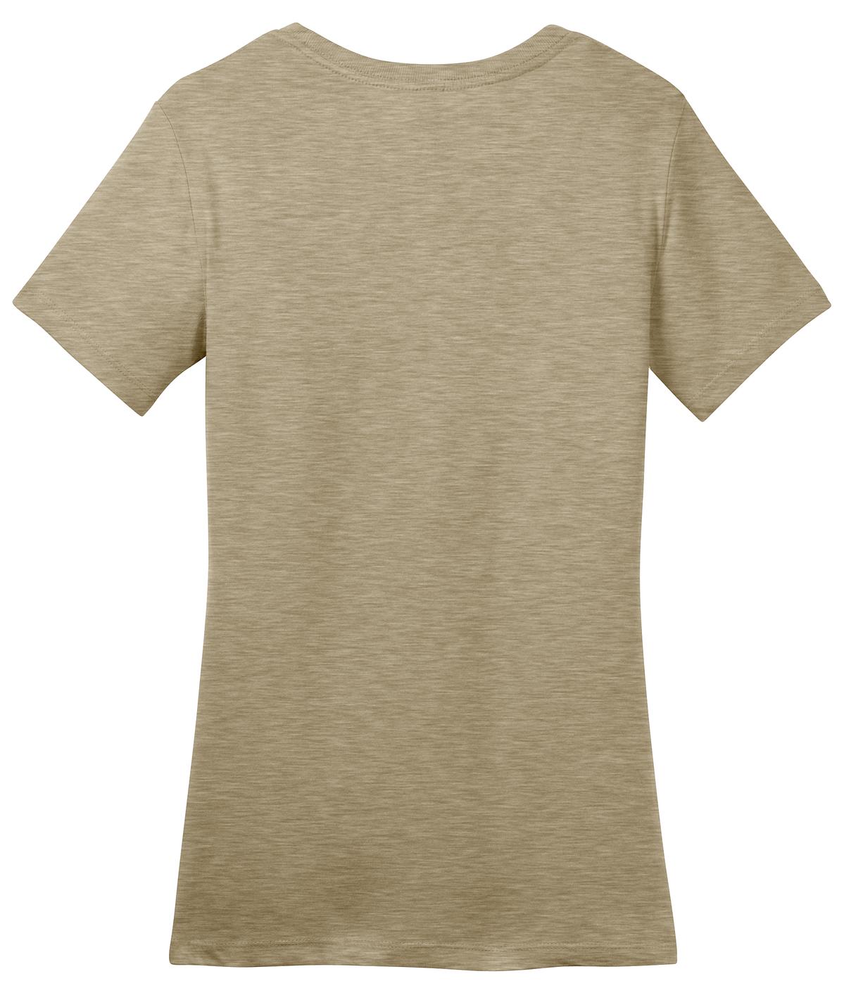 District Women's Perfect WeightTee DM104L Heathered Latte