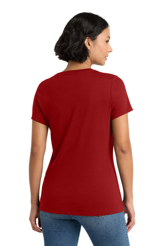 District Women's Perfect WeightTee DM104L Classic Red