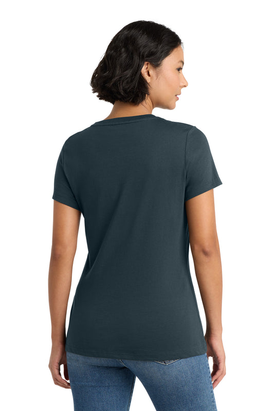 District Women's Perfect WeightTee DM104L Deep Steel Blue