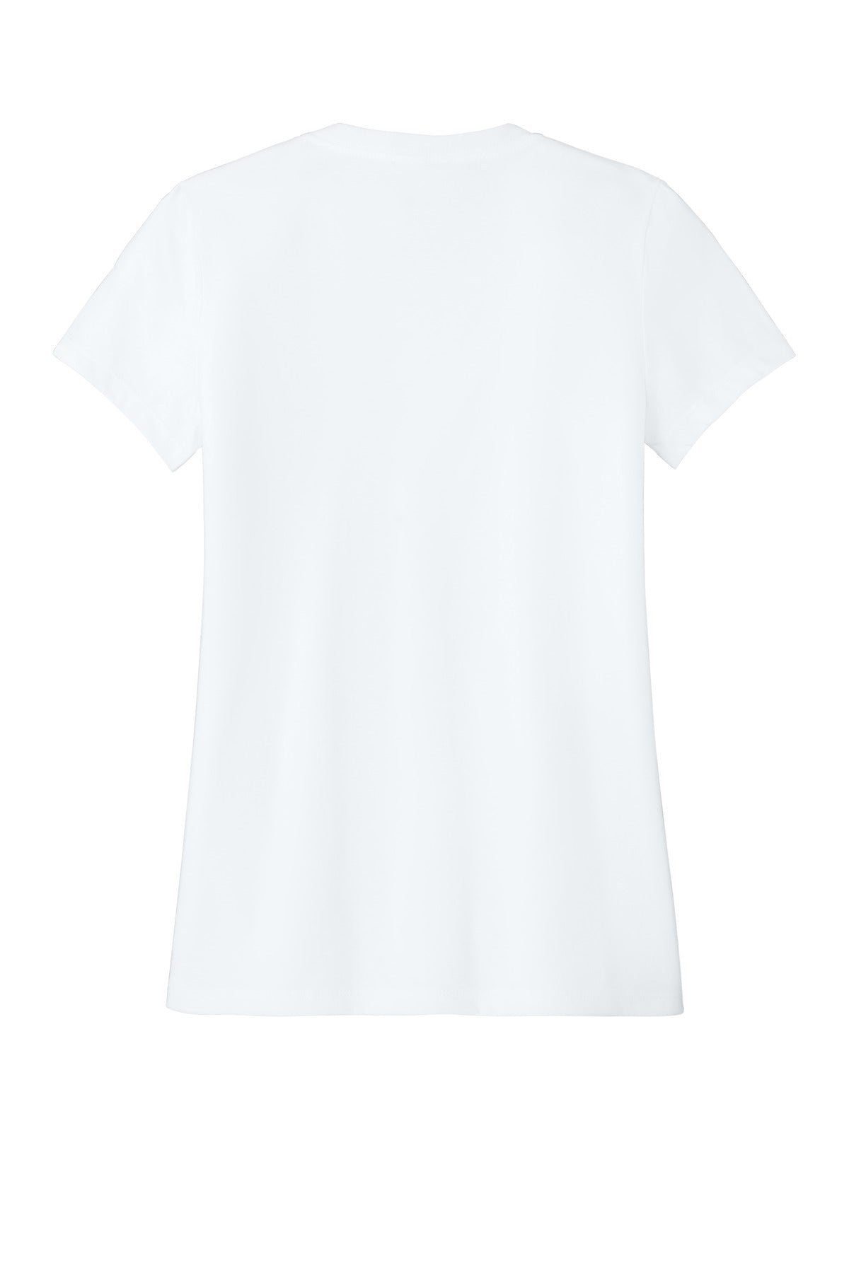 District Women's Perfect Blend CVC Tee DM108L White