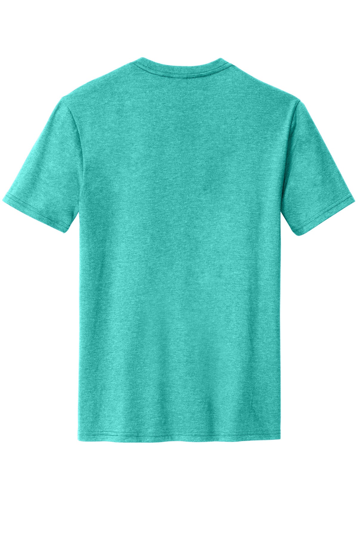 District Perfect Blend CVC Tee DM108 Aqua Heather