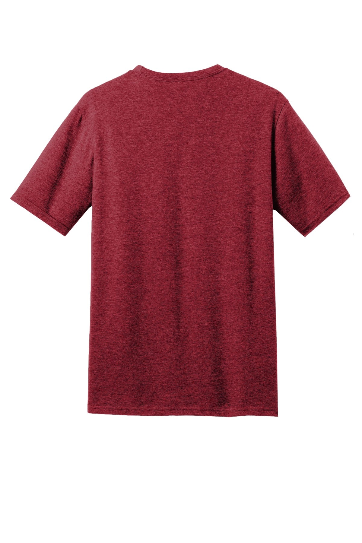 District Perfect Blend CVC Tee DM108 Red Fleck