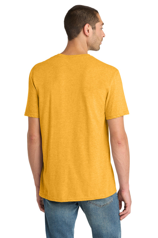 District Perfect Blend CVC Tee DM108 Gold Heather