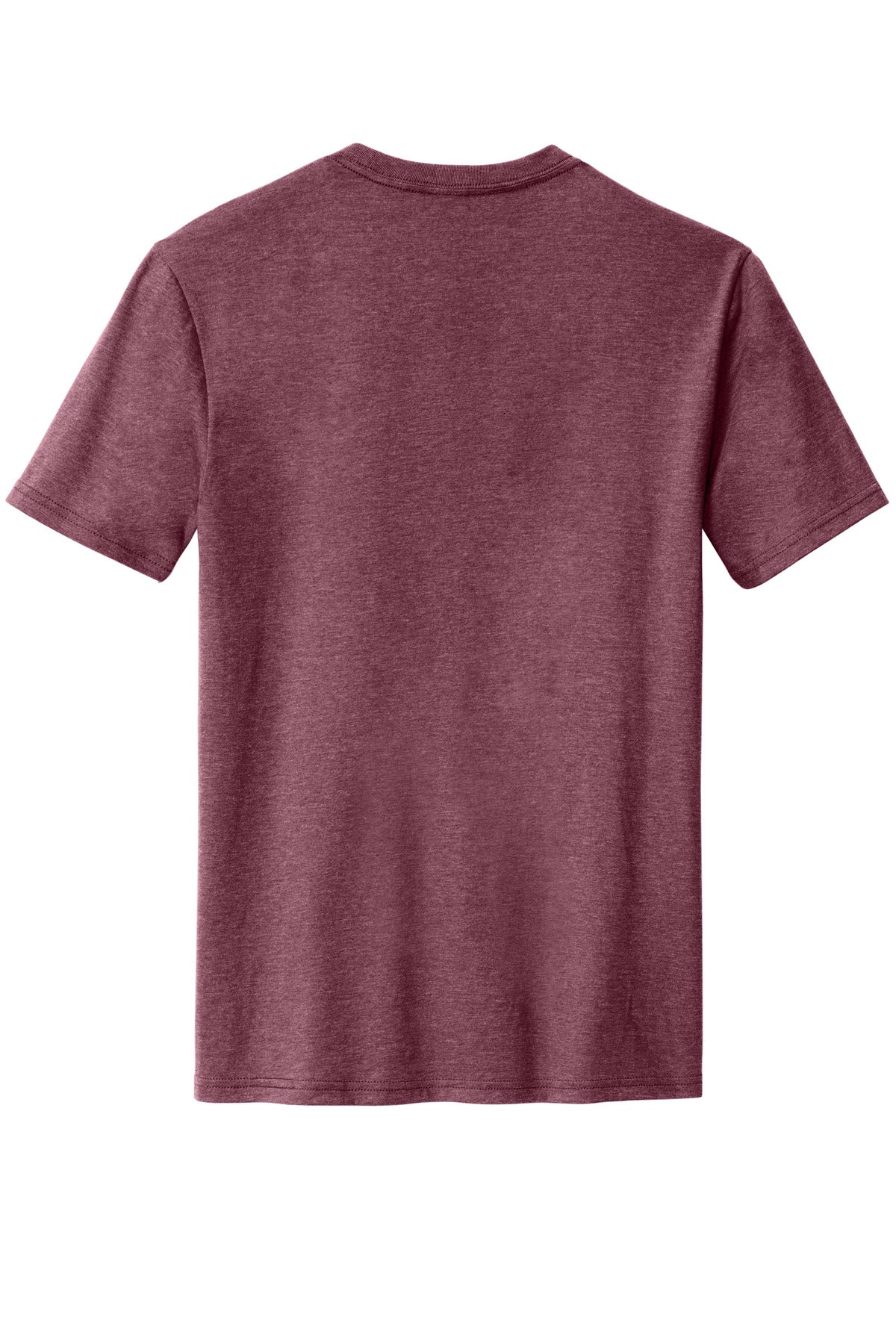 District Perfect Blend CVC Tee DM108 Heathered Cardinal