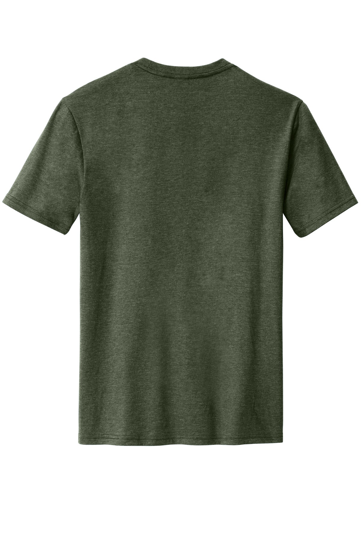 District Perfect Blend CVC Tee DM108 Heathered Forest Green