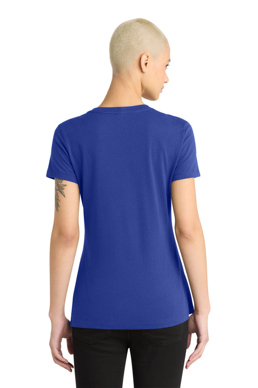 District - Women's Perfect Weight V-Neck Tee DM1170L Deep Royal