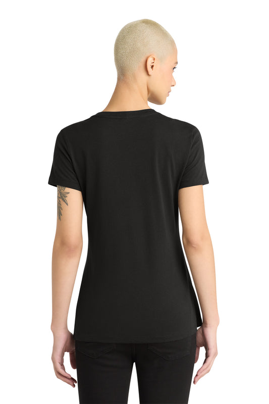 District - Women's Perfect Weight V-Neck Tee DM1170L Jet Black