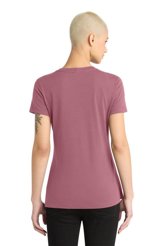 District - Women's Perfect Weight V-Neck Tee DM1170L Orchid Haze