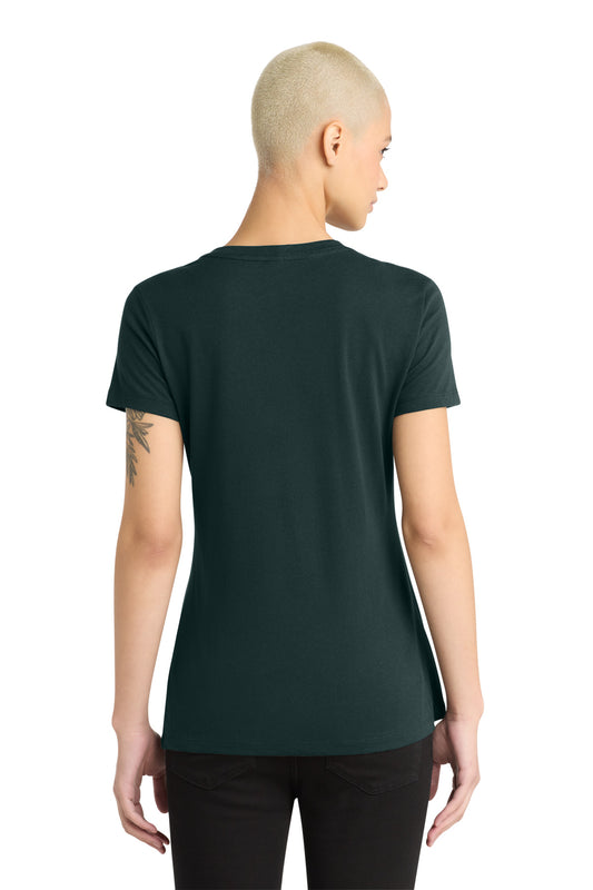 District - Women's Perfect Weight V-Neck Tee DM1170L Rainforest