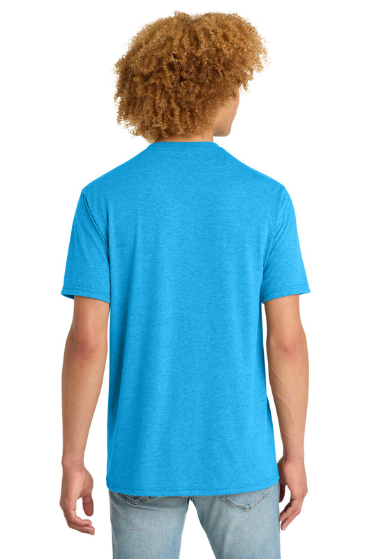 District Perfect Tri DTG Tee DM130DTG Turquoise Frost